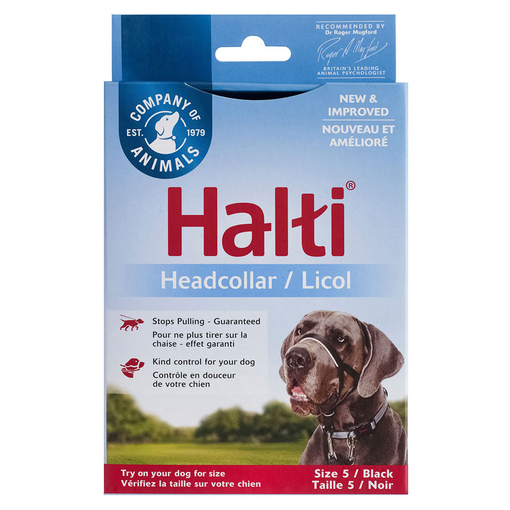 Halti Dog Head Collar(黒)