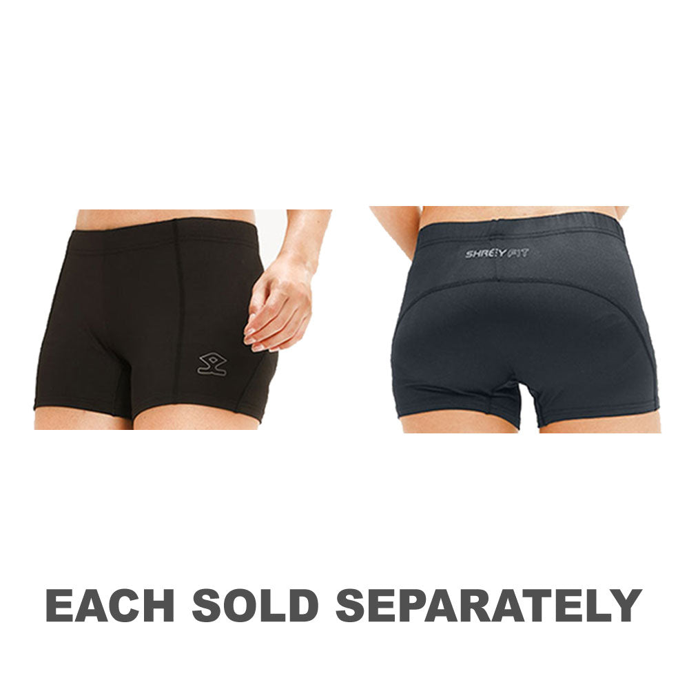 Shrey Womens Runner Shorts (Extra Small)