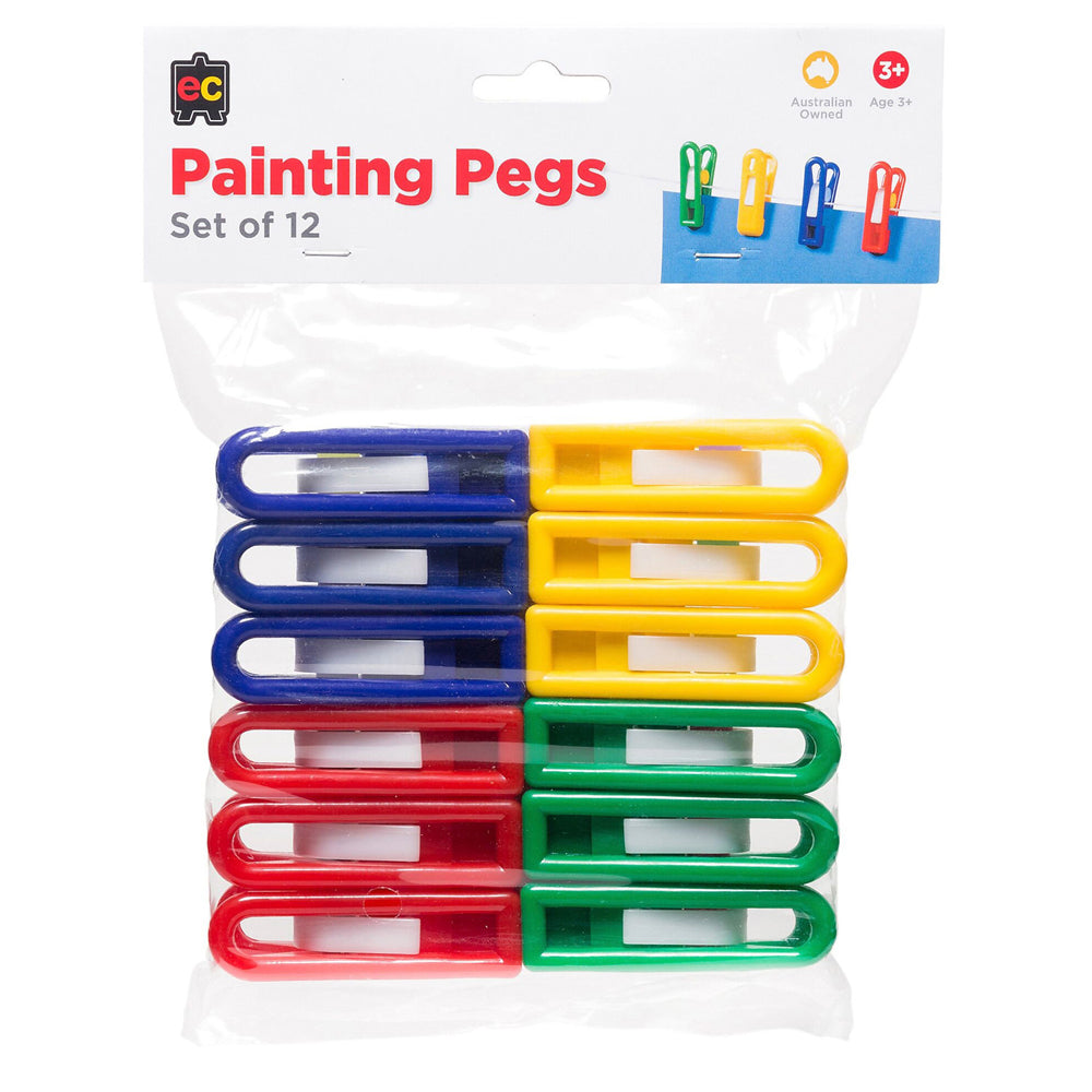 Painting Pegs (Pack of 12)
