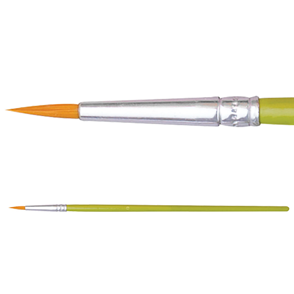 Budget Taklon Round Brush 10pk