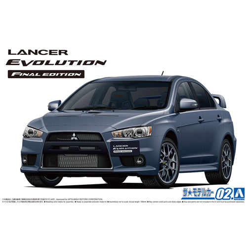 Mitsubishi CZ4A Lancer Evolution X Final Ed. '15 1/24 Model