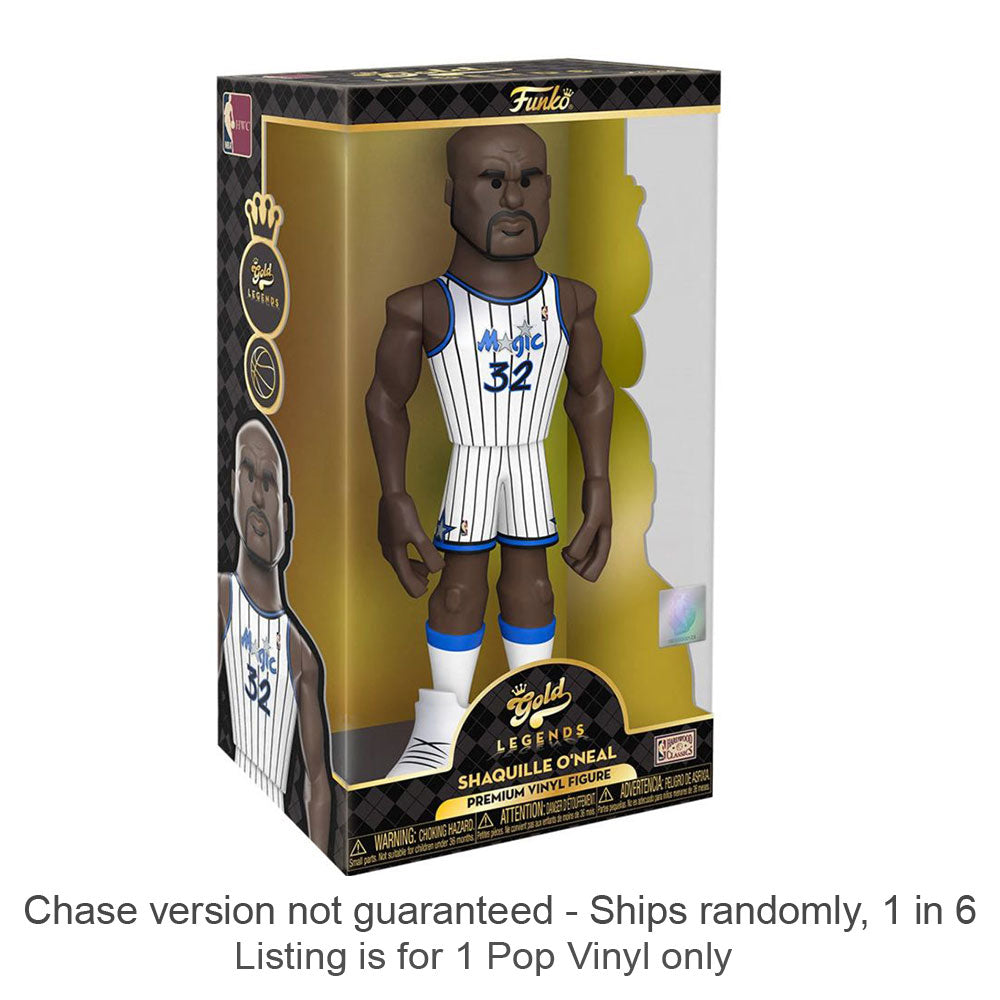 NBA:Shaquille O'Neal Vinyl Gold Chase Ships 1 in 6
