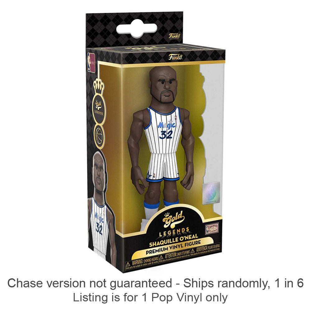 NBA:Shaquille O'Neal Vinyl Gold Chase Ships 1 in 6