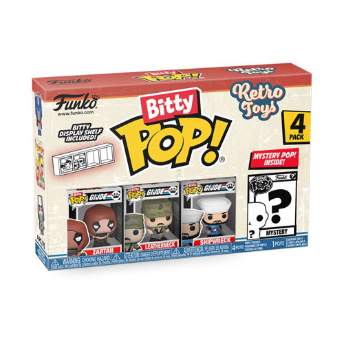 Retro Toys GI Joe Bitty Pop! 4-Pack