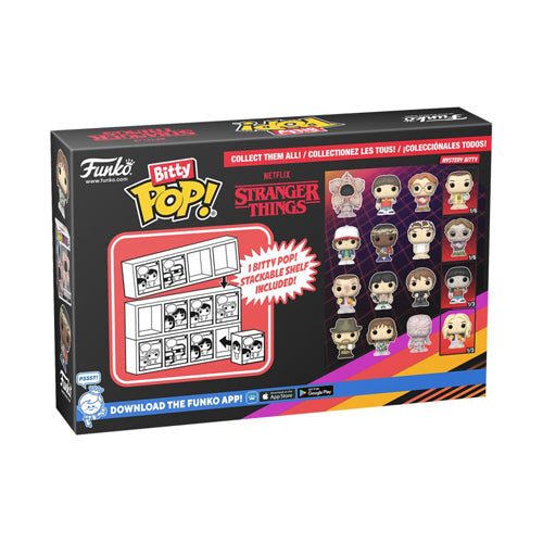 Stranger Things Hopper Bitty Pop! 4-Pack