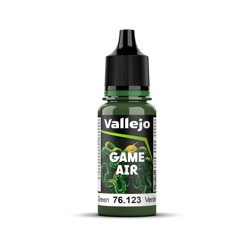Vallejoゲームエアアクリルペイント18ml(緑)