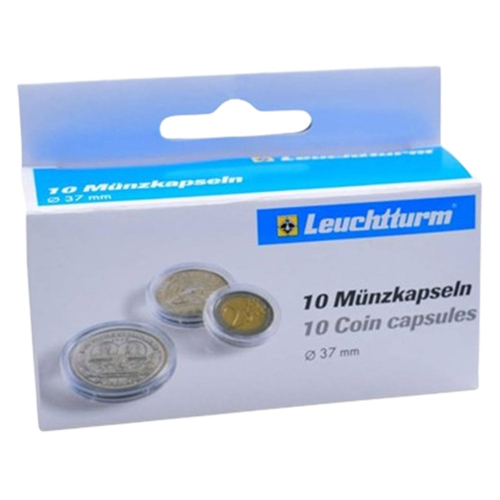 Leuchtturm Coin Capsules 10pk(サイズ30-39から)