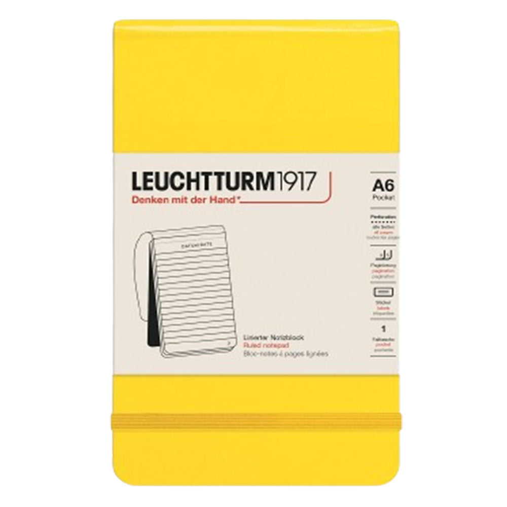 レポーターポケットメモ帳(レモン)