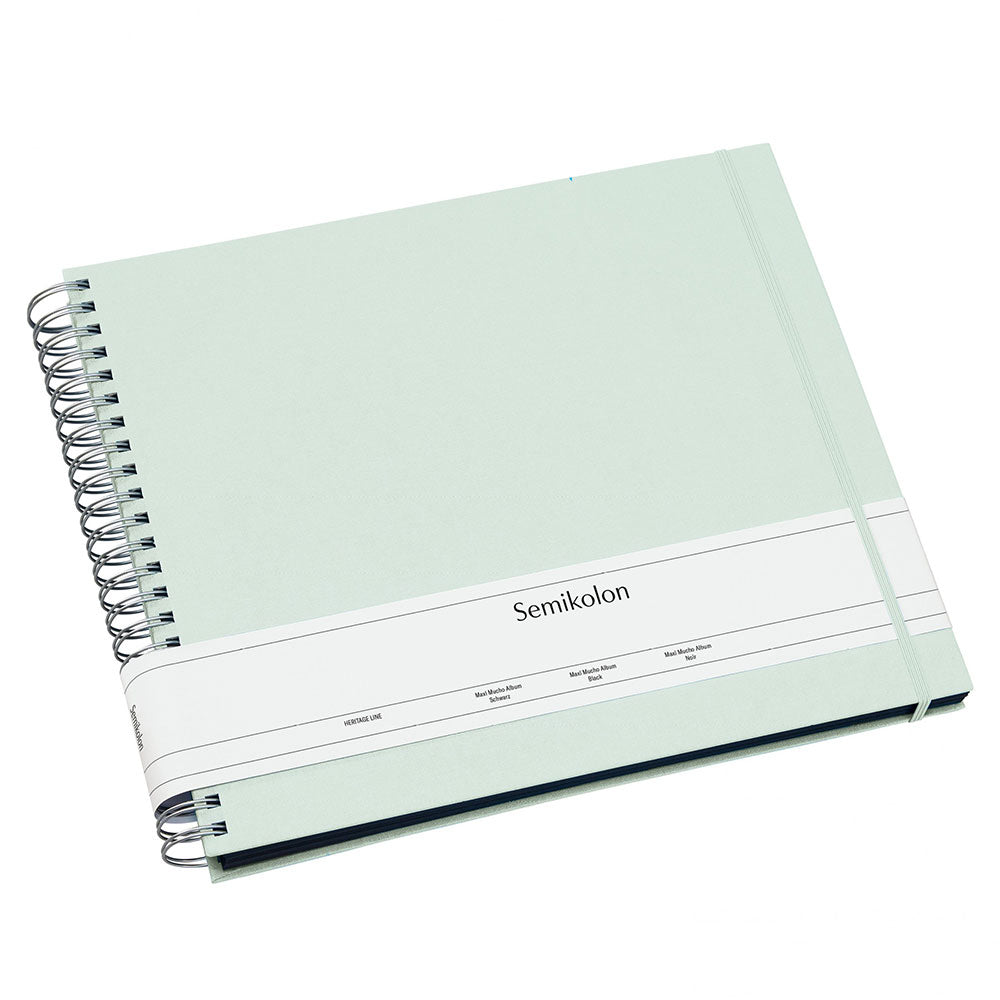 Spiral Muchoフォトアルバムブラックページ(モス)