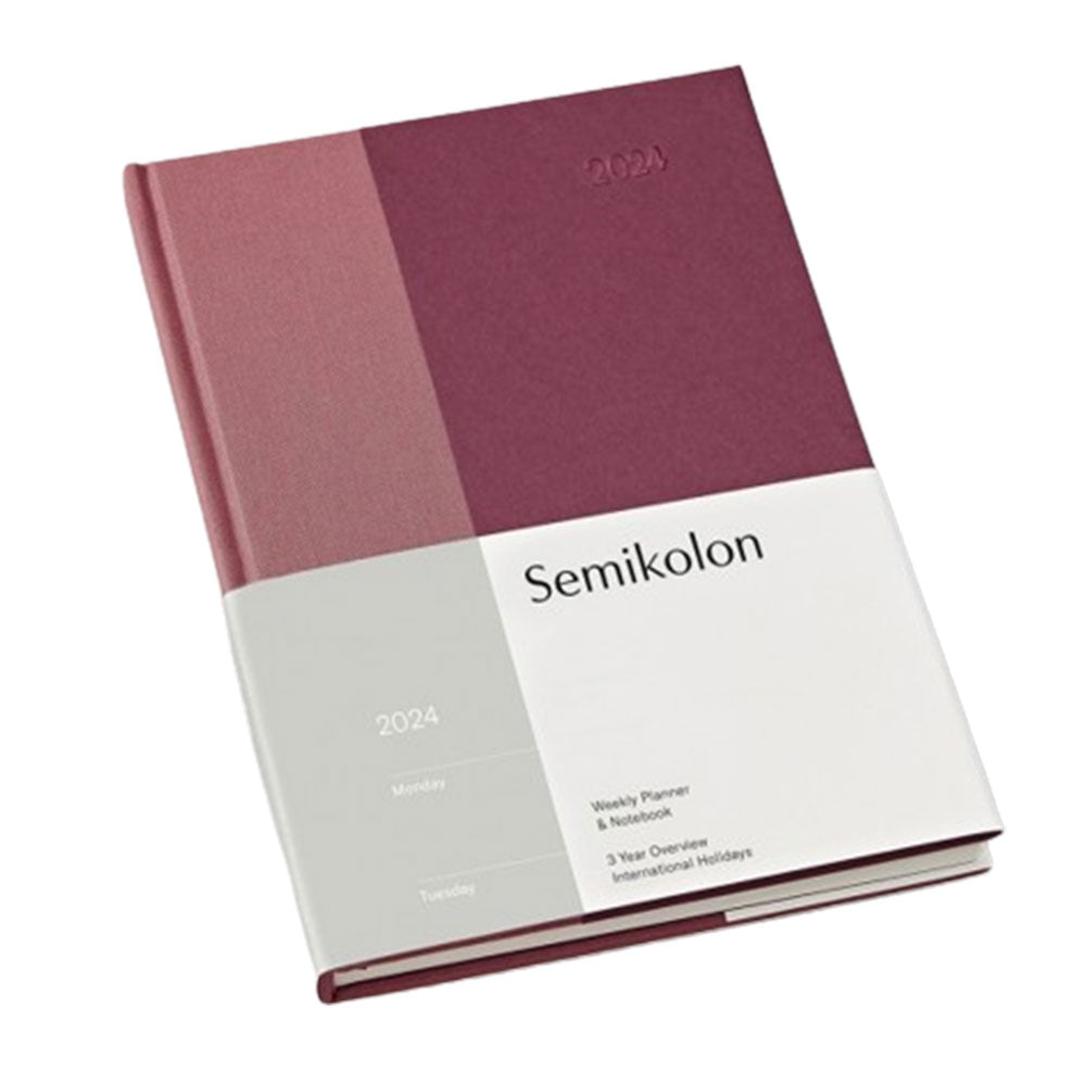 Semikolon 2024 Weekly Planner&Notebook A5