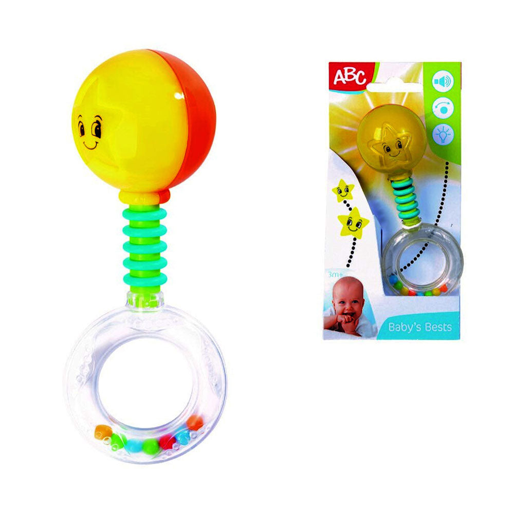 ABC Shiny Light-Up Rattle (5x11x18cm)