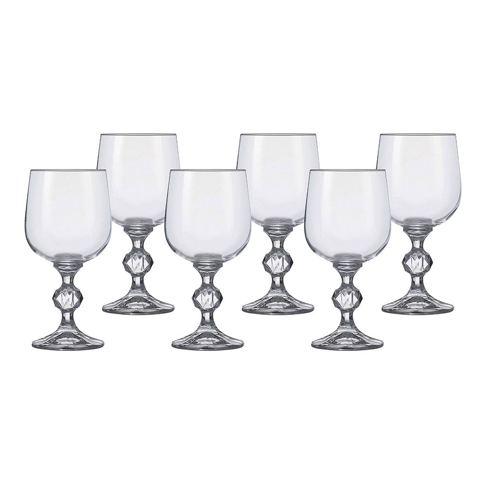 Bohemia Claudia Wine Glass(6のセット)