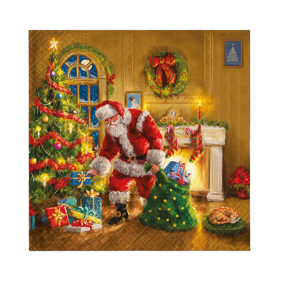 ポーランチナプキン33cm(クリスマスエディション)