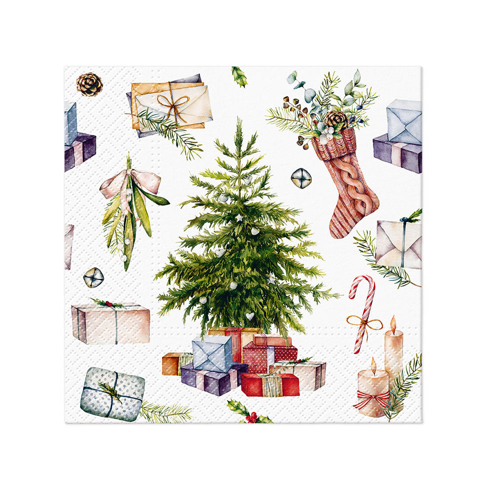 ポーランチナプキン33cm(クリスマスエディション)