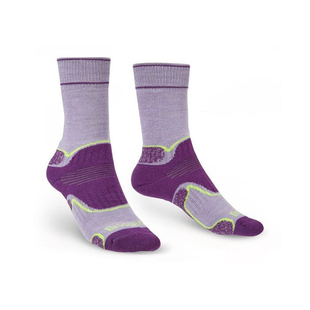 Kvinders vandretur Midweight Performance Socks (LILAC)