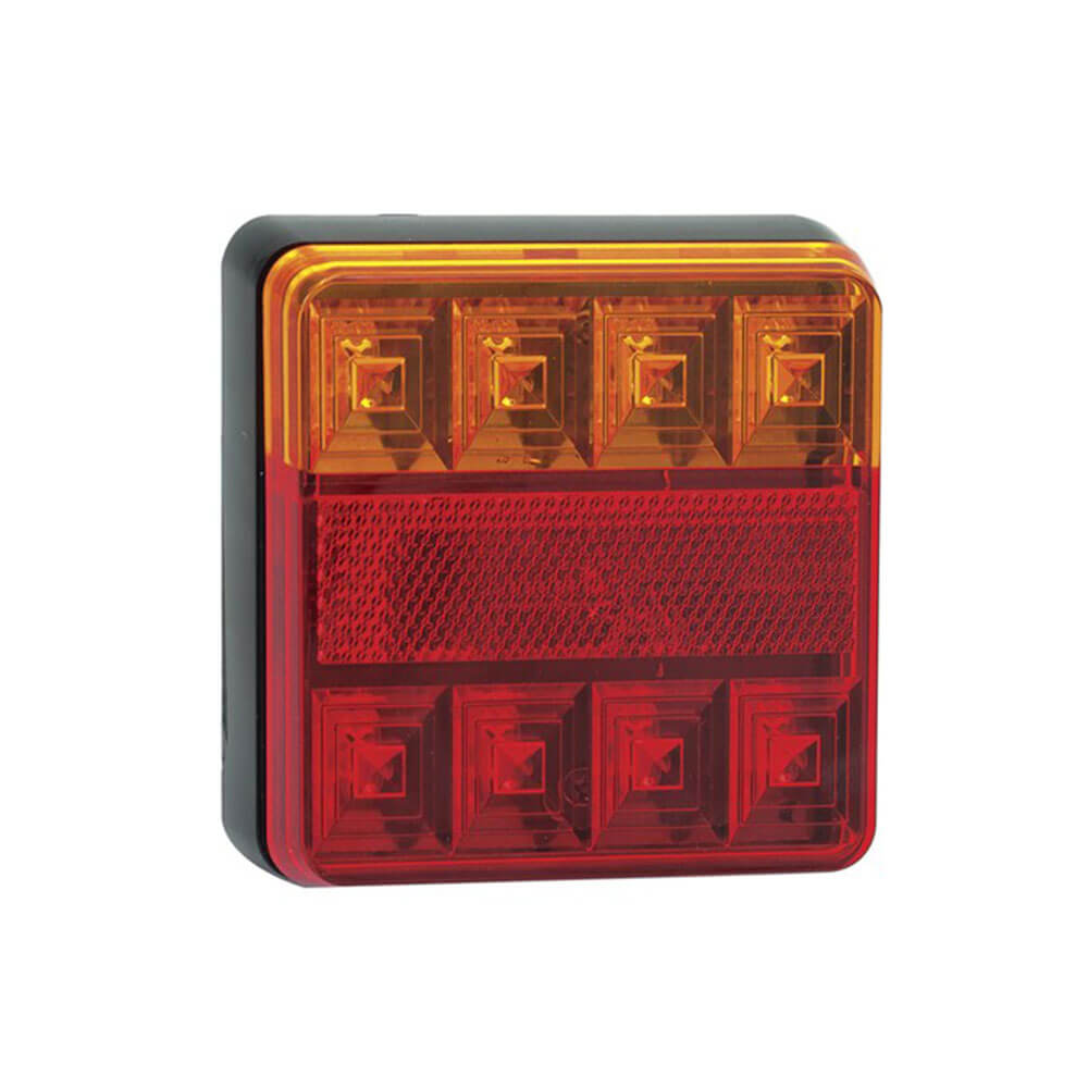 LED AutolampsトレーラーLEDライトコンボセット(100x100mm)