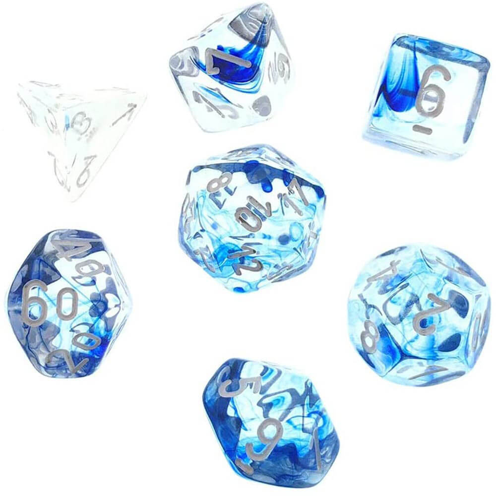 D7 Die Set Würfel Nebula Polyhedral (7 Würfel)