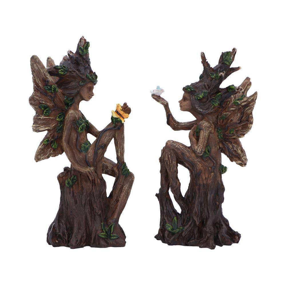 Woodland Beauty Tree Fairy Figurines 15.5cm (Set of 2)