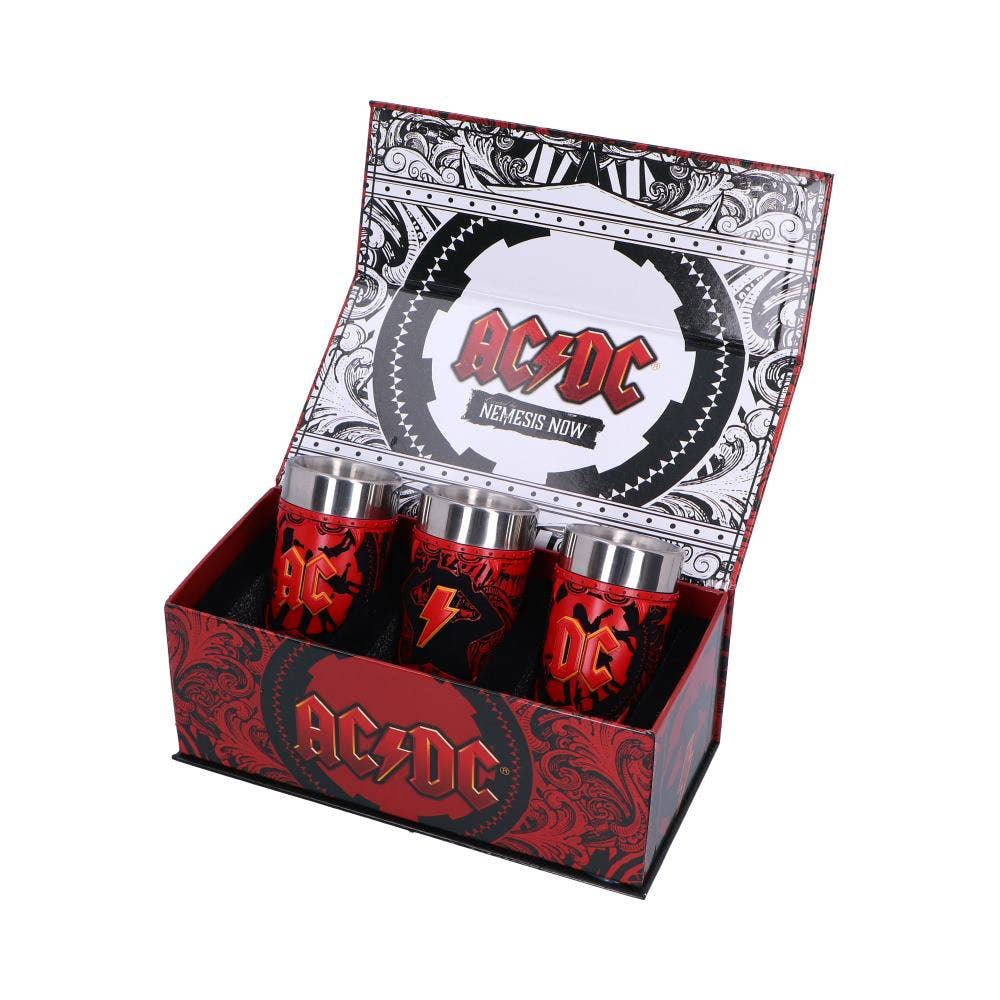 ACDC Logo Shot Glass Set 8.7cm (Set of 3)