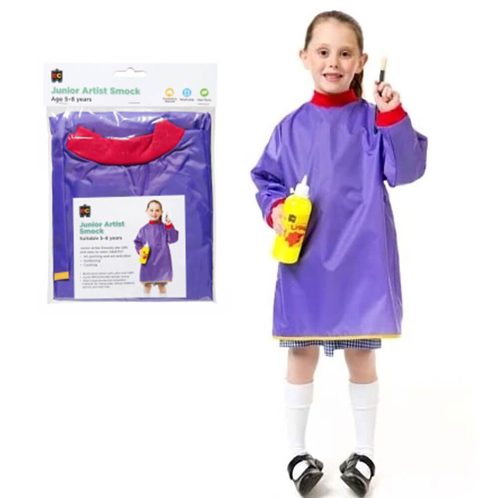 ECジュニアアーティストアートスモック(4〜8歳)