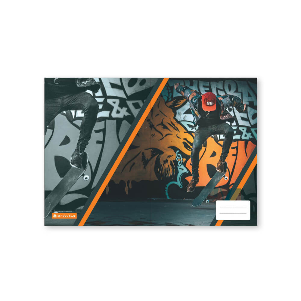 学校のバズA4ブックカバー(パック6)