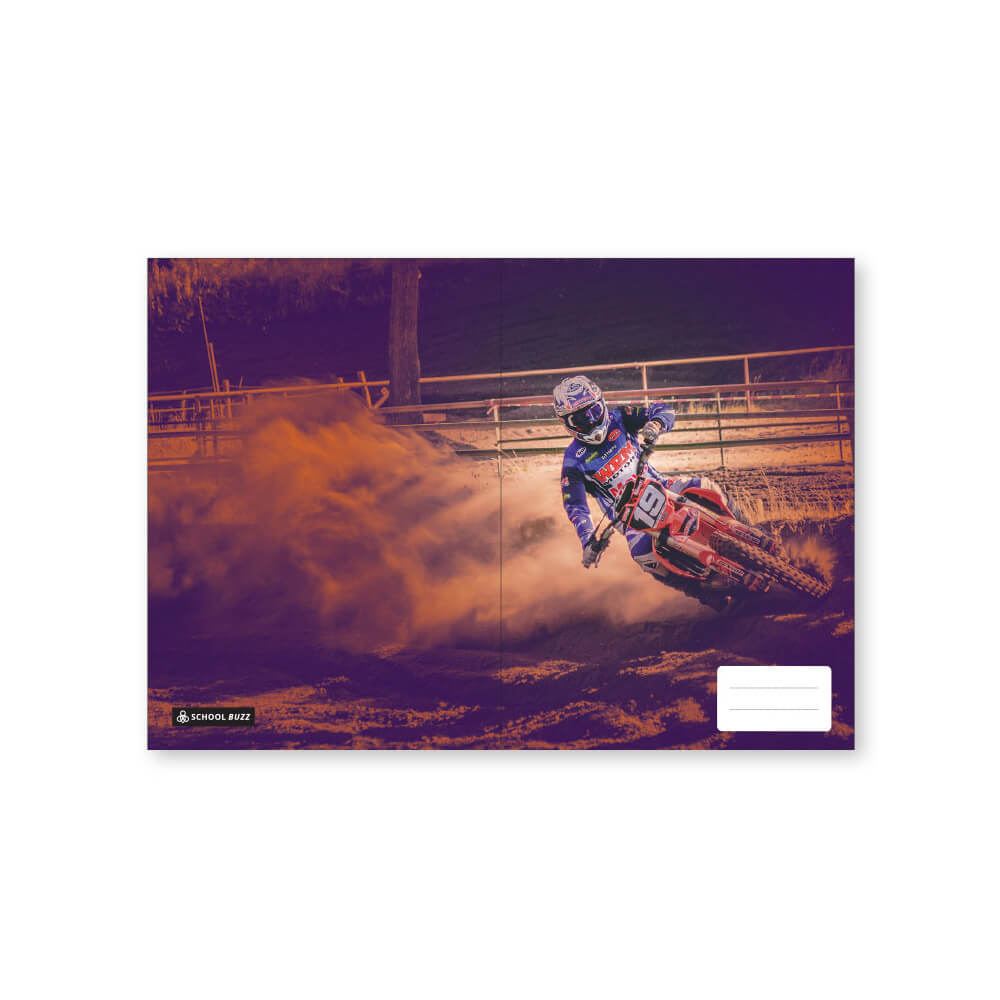 学校のバズA4ブックカバー(パック6)