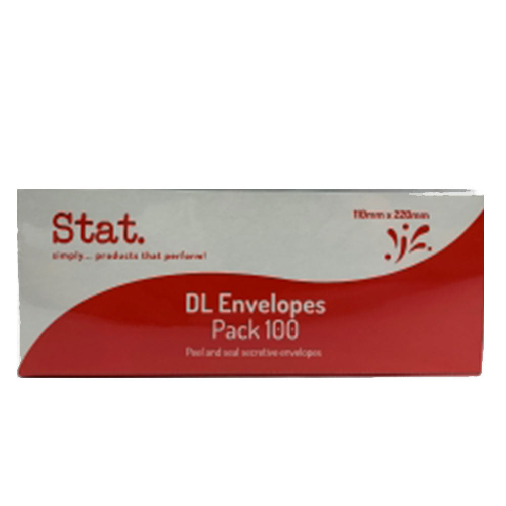 Stat Peel&Seal Secretive Envelopes 100pcs