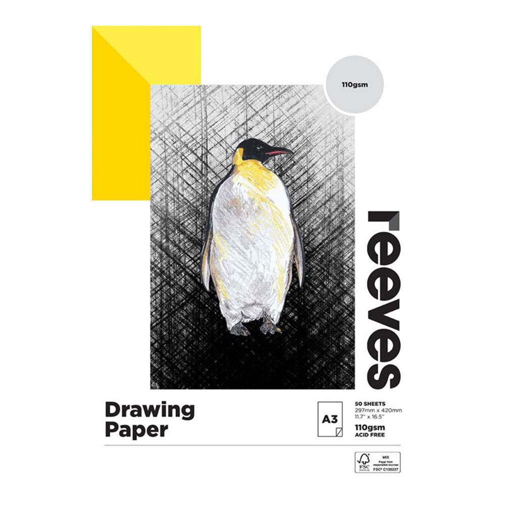 Reeves110GSMドローパッド(50枚)