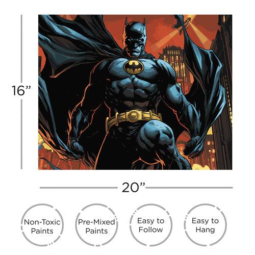DC Comics Batman Art By Numbers