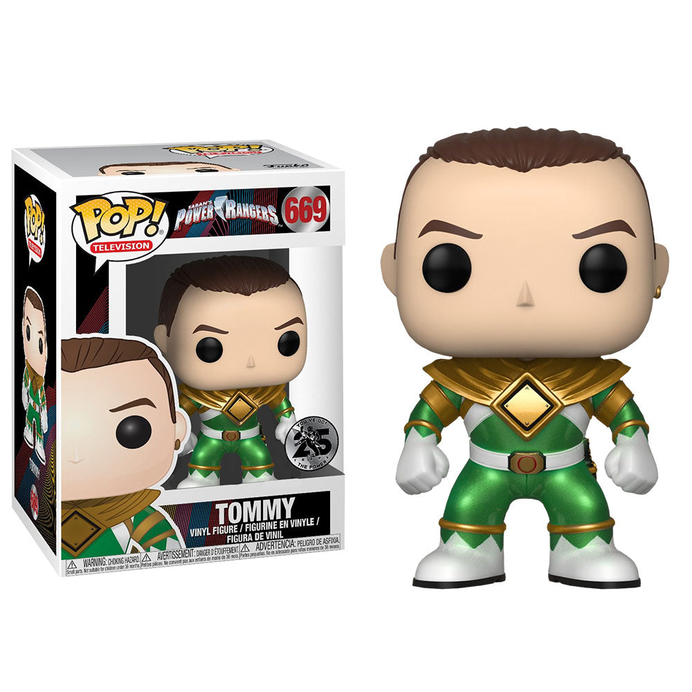 Power Rangers Tommy Metallic Pop! Vinyl
