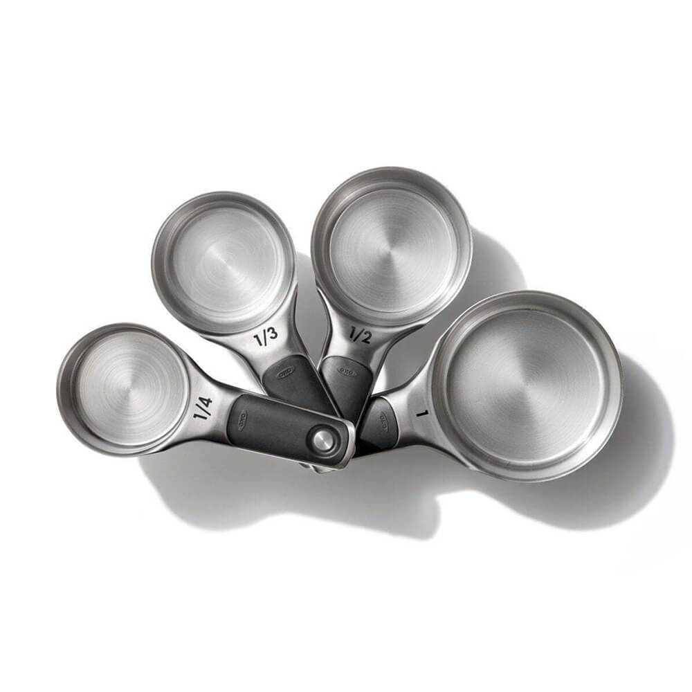 Oxo Goodグリップステンレス鋼の測定セット(4PCS)