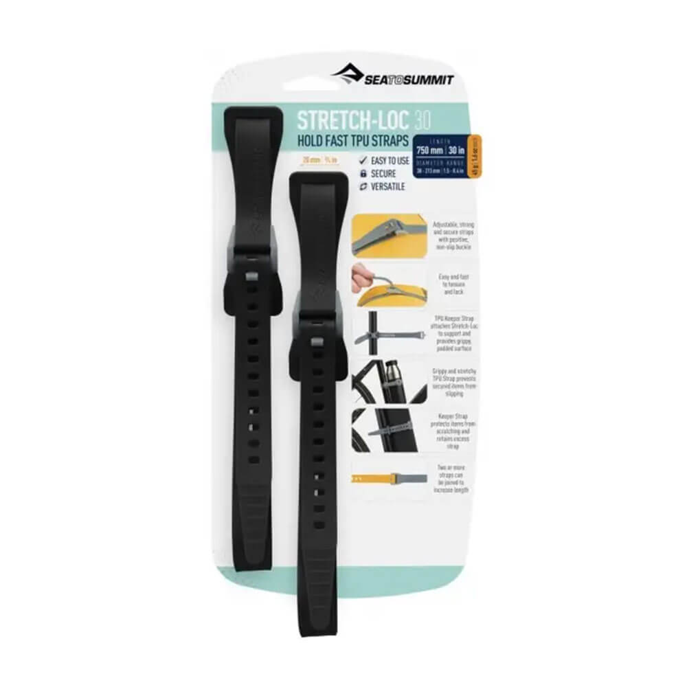 ストラップ2パック(黒)