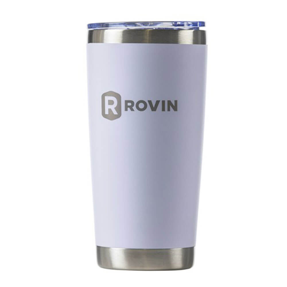 プッシュ蓋付きのRovin Stainless Steel Cup(590ml)
