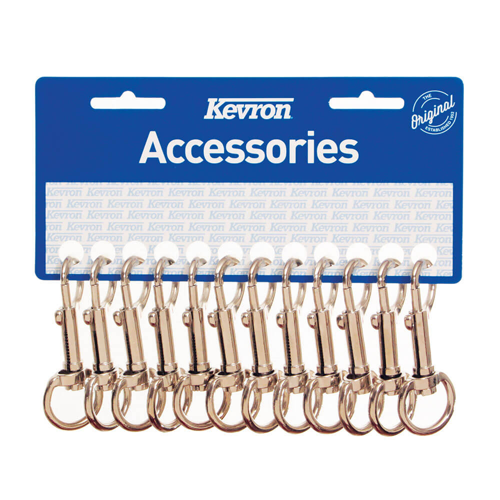 Kevron J-Clips Metal(12pk)