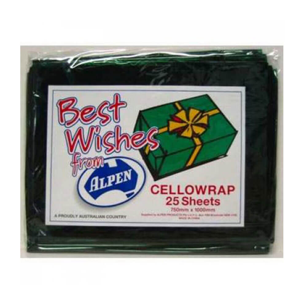 Alpen Cellowrap 75x100cm(25pk)