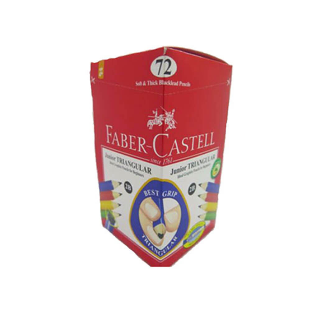 Faber-Castell Triangグリップリードペンシル(72pk)