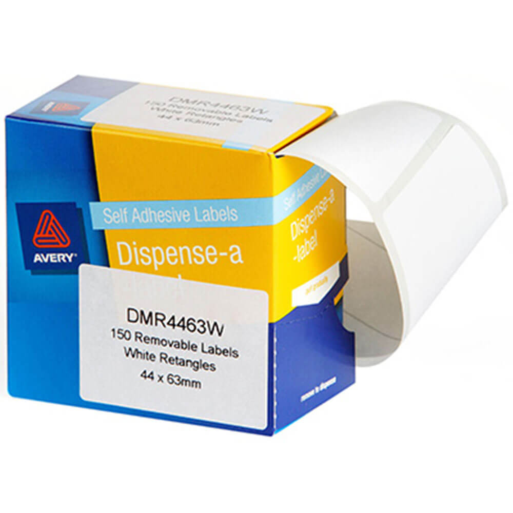 エイブリーの自己粘着ラベル(白)