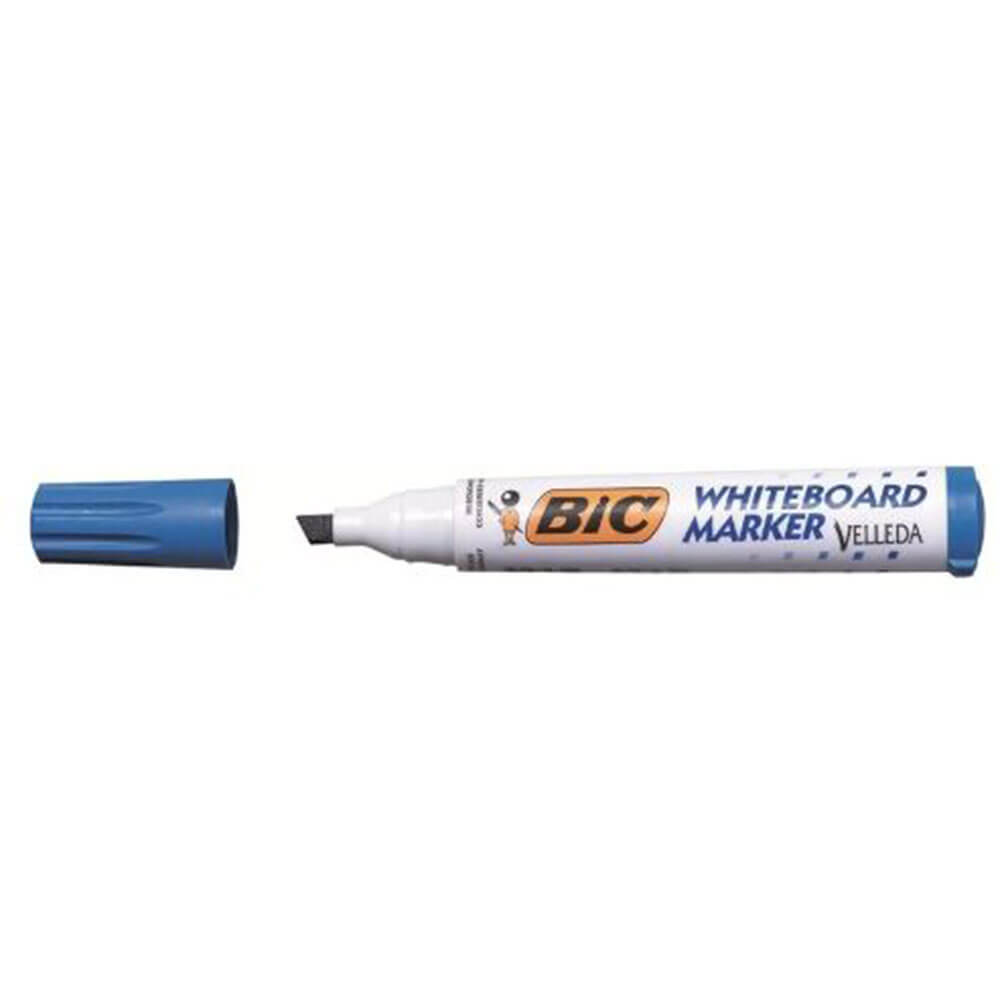 Bic Chiselチップホワイトボードマーカー(12の箱)