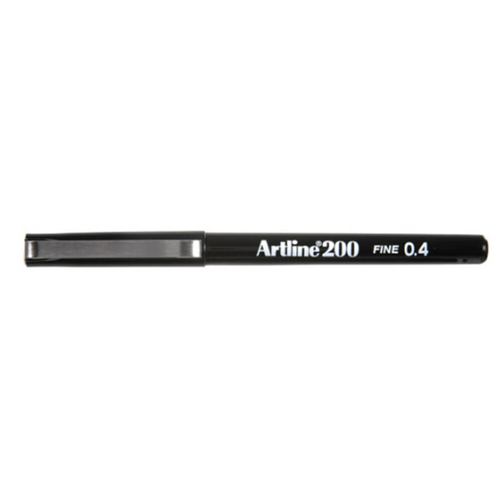 Artline Fineliner Felide Tip Pen 0.4mm(12の箱)