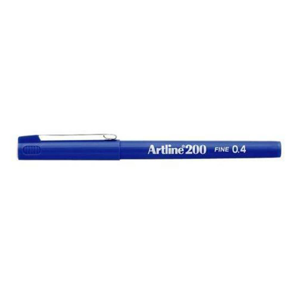 Artline Fineliner Felide Tip Pen 0.4mm(12の箱)