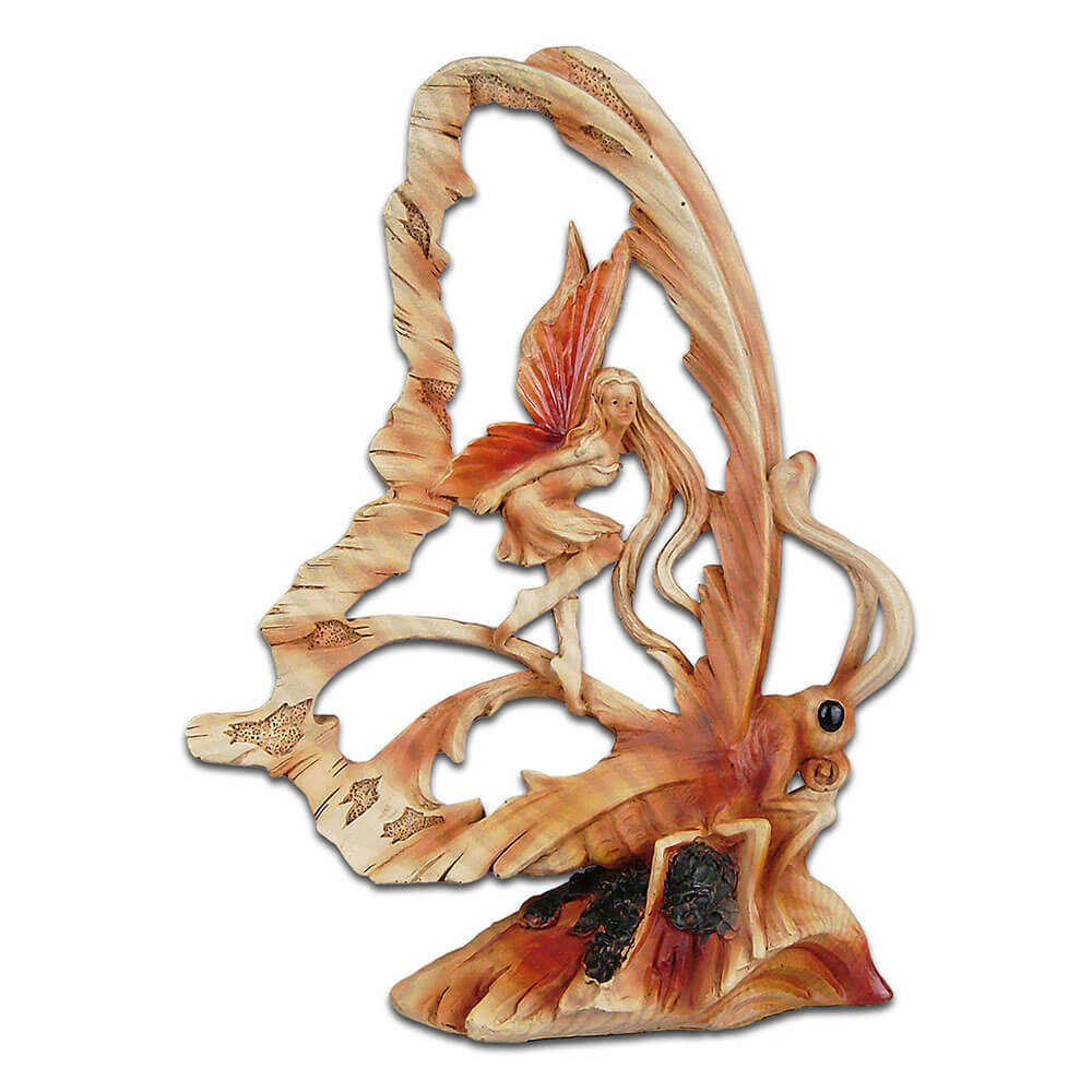 ムーンライトマジックフェアリー&バタフライSML樹脂PLQ