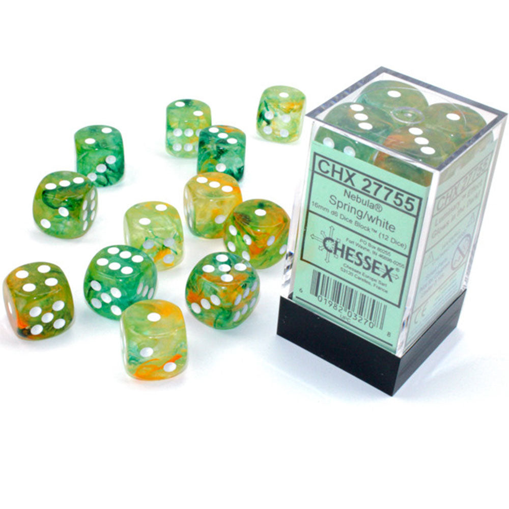 Nebula Chessex 16mm D6サイコロブロック