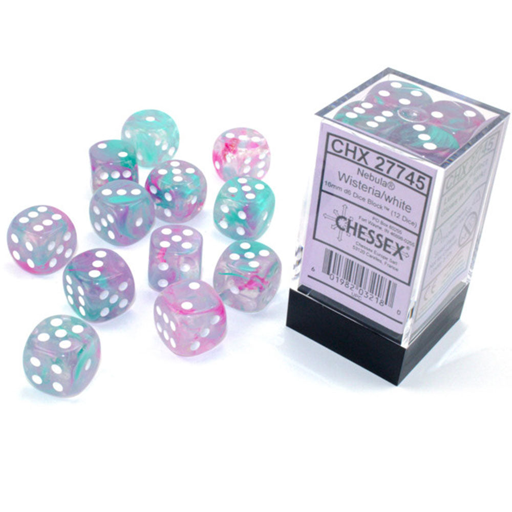 Nebula Chessex 16mm D6 terningblokk