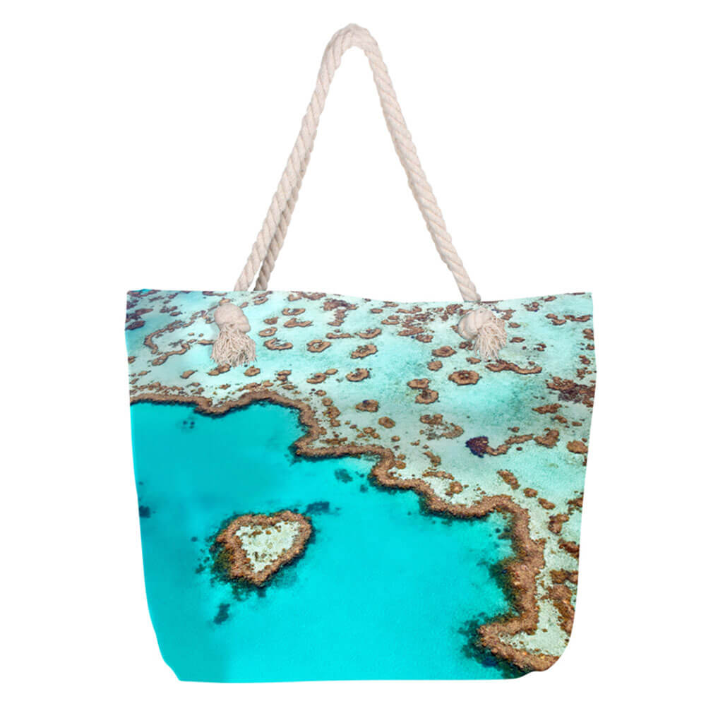 Beach Bag with Inner Zip (50x45x15cm)