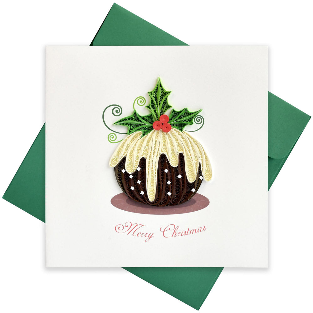 Christmas Quilled Greeting Card (15x15cm)