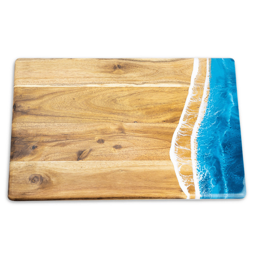 Acacia Resin Serving Board (Ocean Vibes)