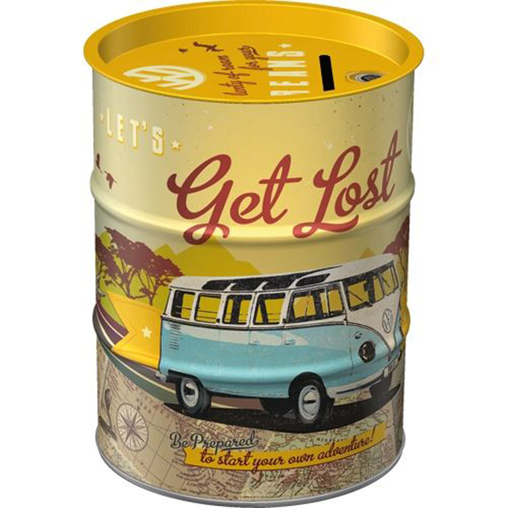 Nostalgic-Art Oil Barrel Money Box