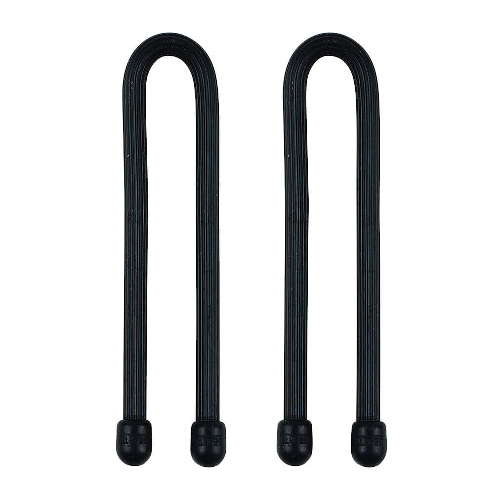 Gear slips återanvändbar gummi vridning tie 6 "(2pk)