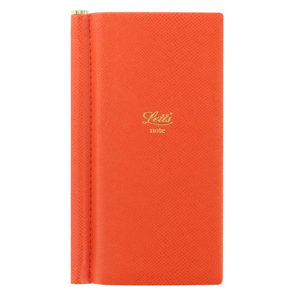 Letts Legacy Slim Pocket Notebook mit goldenem Stift