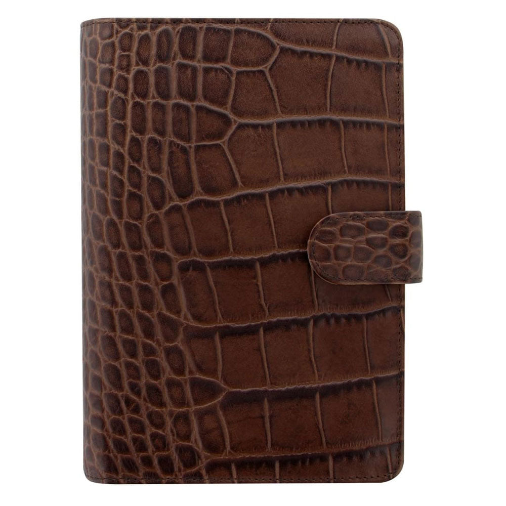 Filofax Classic Personal Croc-Pattern Organiser